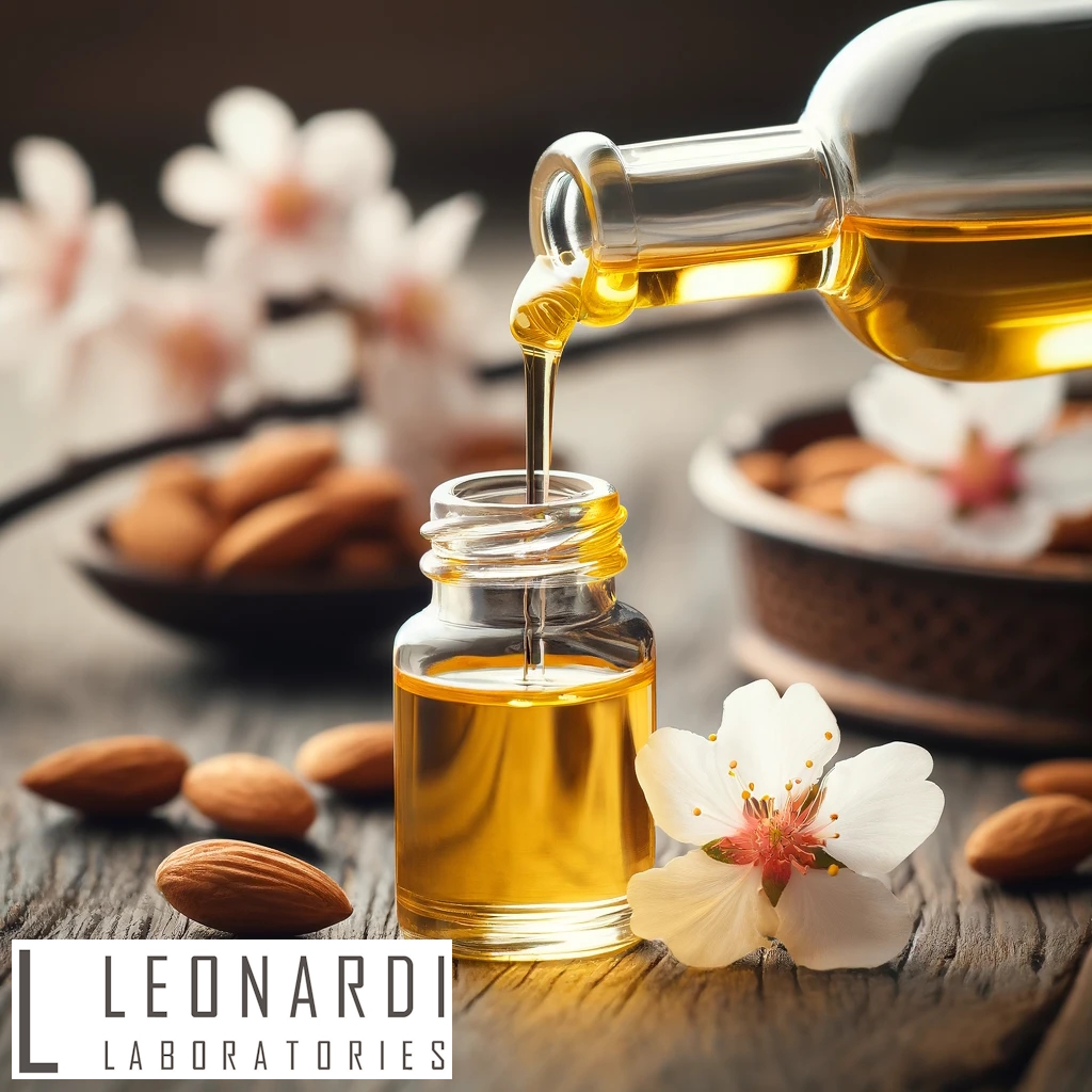 Sweet Almond Oil 500ml being Poured