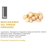 MACADAMIA OIL VIRGIN 5 LITRES