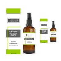 3 x Pure 100% Hyaluronic Acid Serum Vitamin C  50 ml