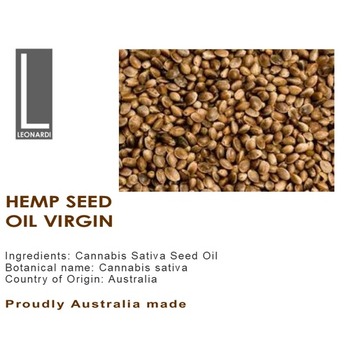 HEMP SEED OIL VIRGIN 1 LITRE