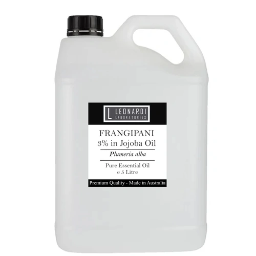 FRANGIPANI 3% IN JOJOBA OIL ESSENTIAL OIL 5 litres