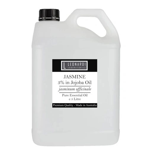 JASMINE 5 litres 3% JOJOBA PURE ESSENTIAL OIL